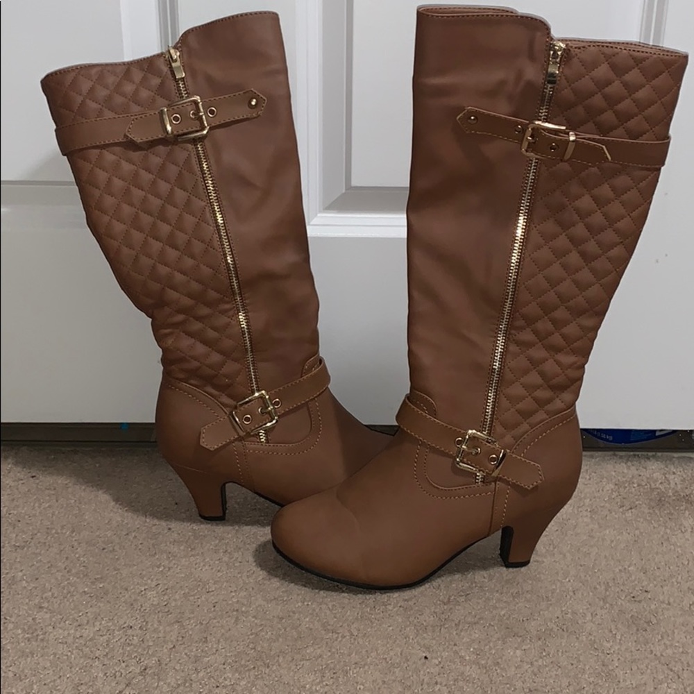 Brown boots